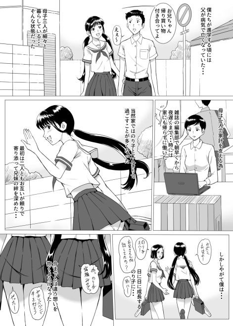 【エロ漫画】父親が再婚して妹J○ができたんだけど、だんだん仲良くなってついに一線を越えてしまいイチャイチャエッチしちゃった！