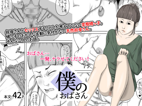 【エロ漫画】押しに弱い叔母さんが思春期の甥っ子に性処理をお願いされて仕方なく手コキしてあげたんだけど、それだけでは収まらずフェラチオさせられてセックスしちゃう！