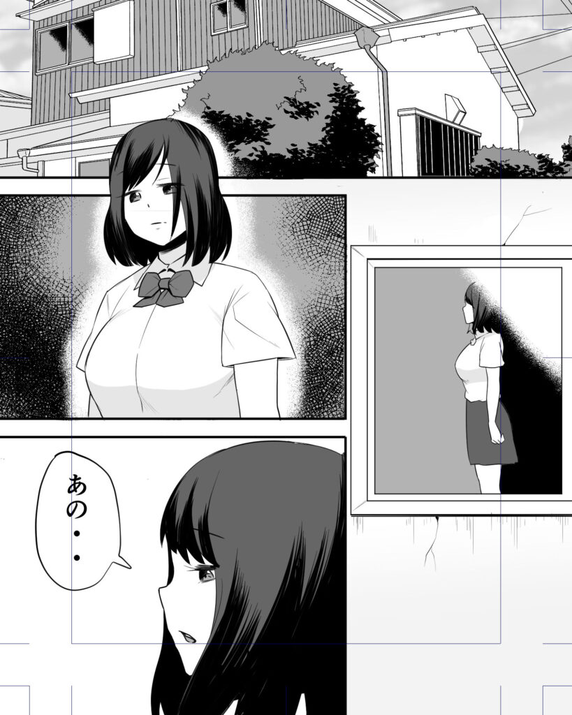 【エロ漫画】気弱で巨乳の妹J○が変態兄貴にイラマチオされて口内発射されちゃう・・・